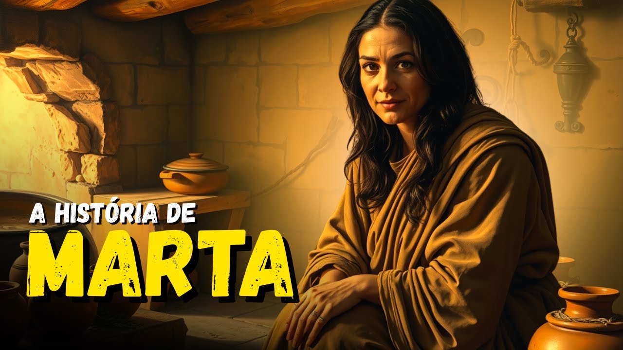 A HISTÓRIA DE MARTA: A Mulher que Jesus CORRIGIU com Amor e TRANSFORMOU com Graça | História Bíblica