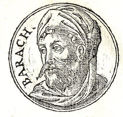 Baraque no Promptuarii Iconum Insigniorum, de Guillaume Rouillé, Lyon, 1553.