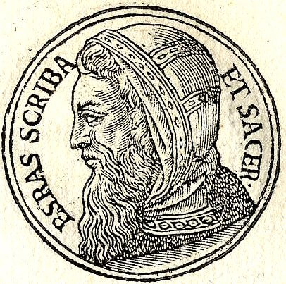 Esdras em Promptuarii Iconum Insigniorum