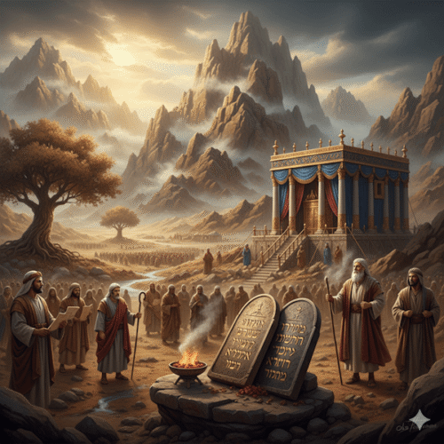 Ilustração que represente o termo Veterotestamentário