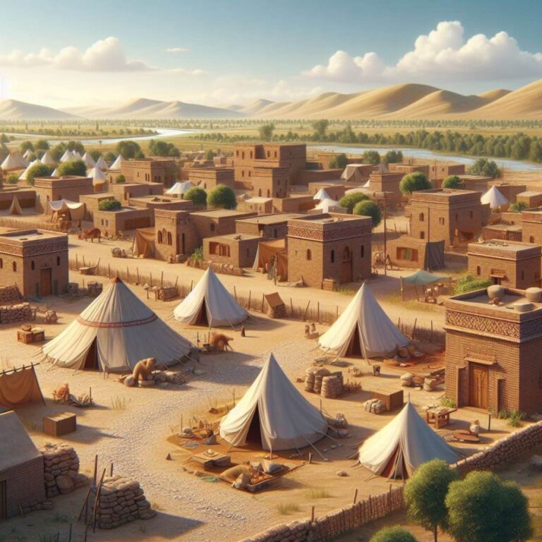 Ilustração da cidade de Arumá