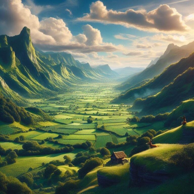 Ilustração do Vale de Jezreel