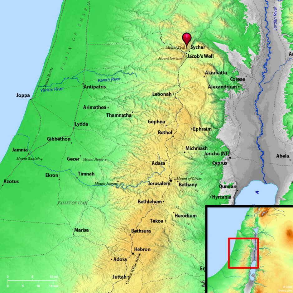 Mapa do Monte Zalmom