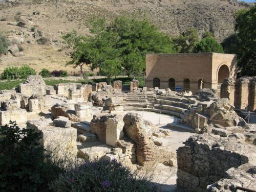 Teatro de Gortina, ruínas de Creta