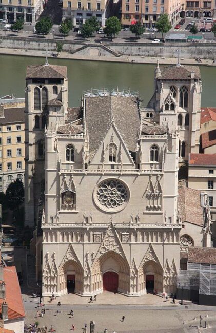 Foto de Catedral de Lyon na França, consagrada a João Batista