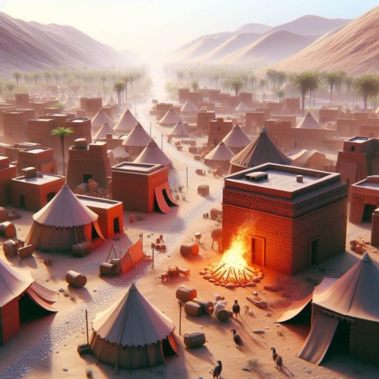 Ilustração da cidade de Samir