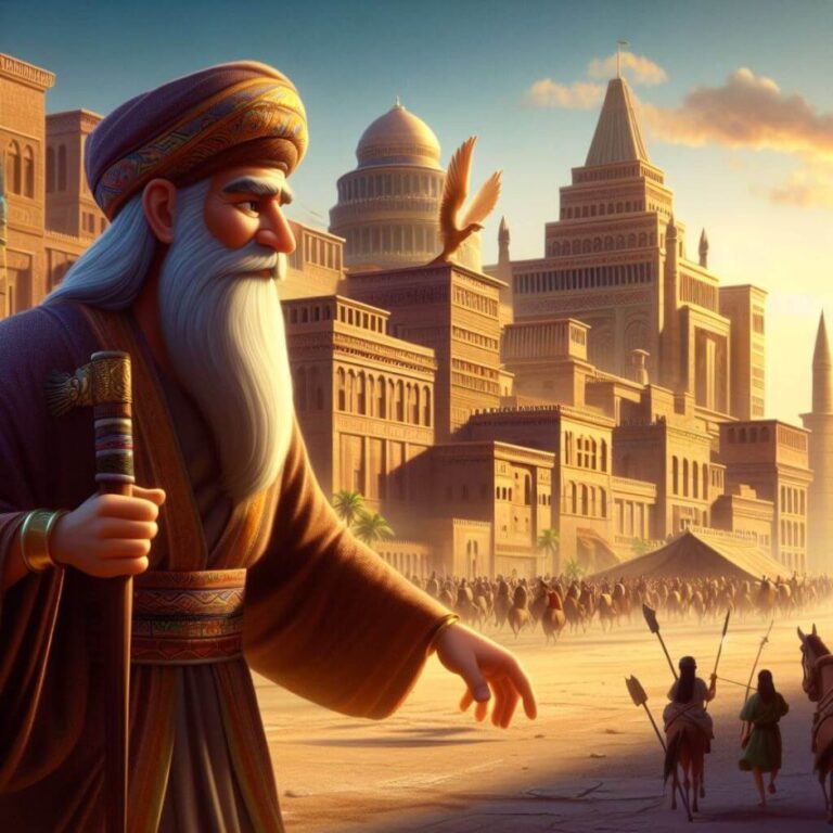 Ilustração de Segube, personagem bíblico