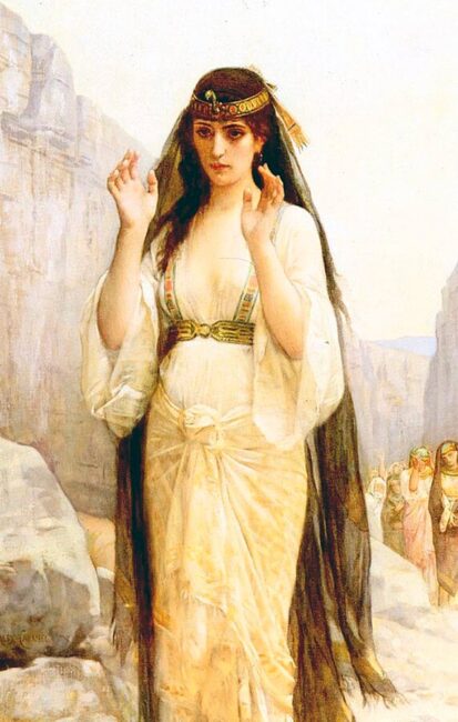 A Filha de Jefté , de Alexandre Cabanel (1879)