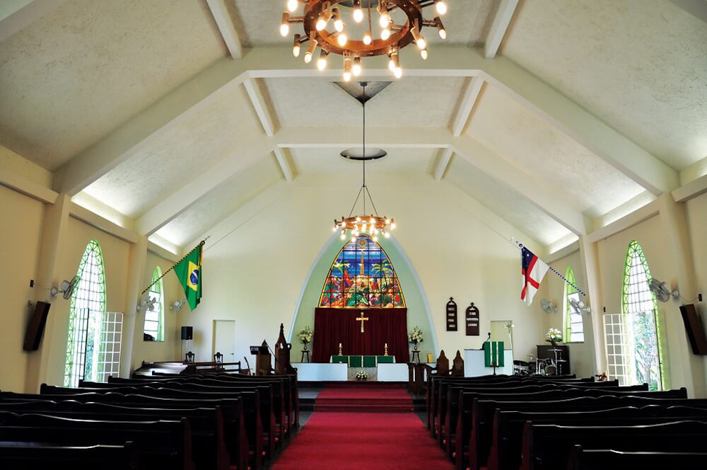 Foto do interior da Igreja Episcopal Anglicana do Brasil no Rio de Janeiro Barra da Tijuca Foto do interior da Igreja Episcopal Anglicana do Brasil no Rio de Janeiro, Barra da Tijuca