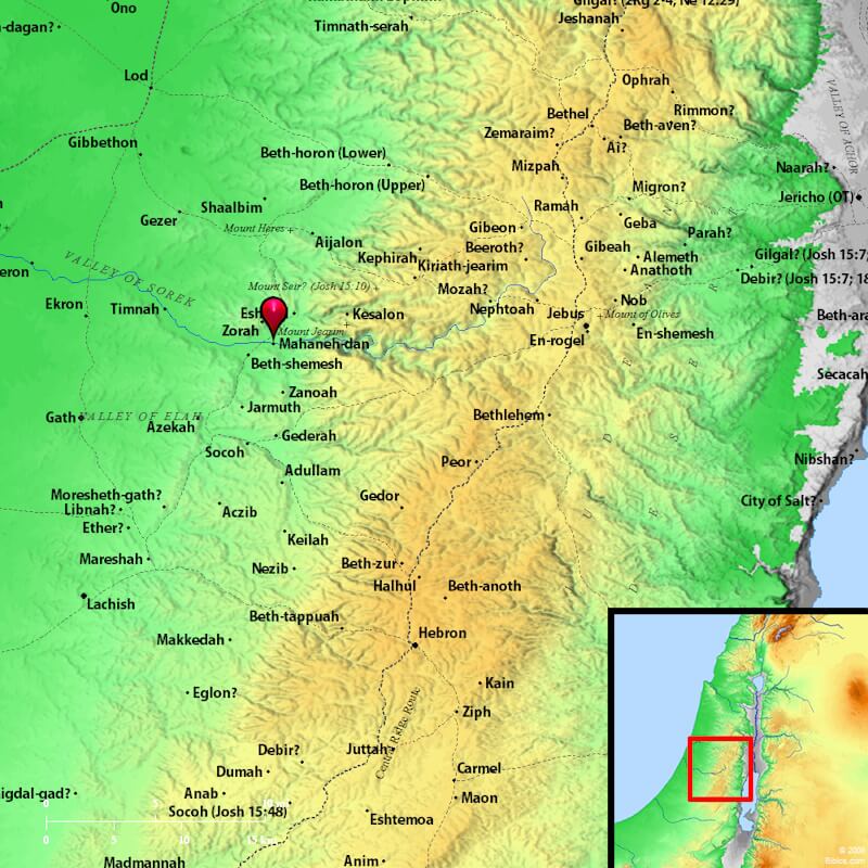 Mapa de Maané-Dã