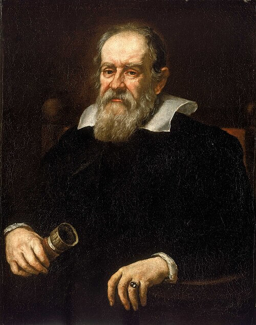 Galileu Galilei, por Justus Sustermans, em 1636