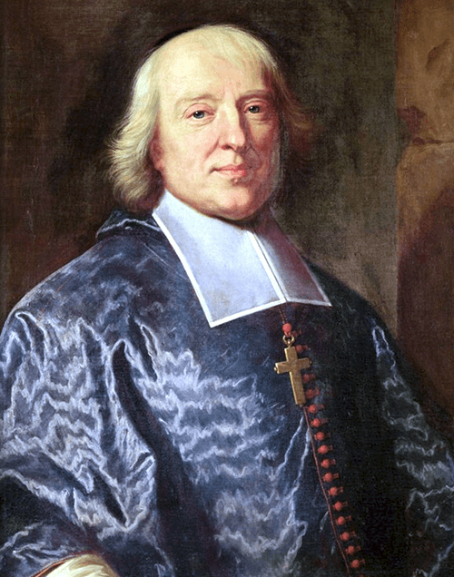 Retrato de Jacques-Bénigne Bossuet. Um dos principais teólogos católicos defensor do galicanismo