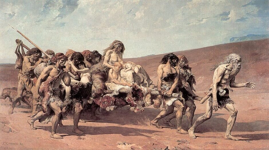 Caim na Terra de Node por Fernand-Anne Piestre Cormon de 1880. Enoque filho de Caim