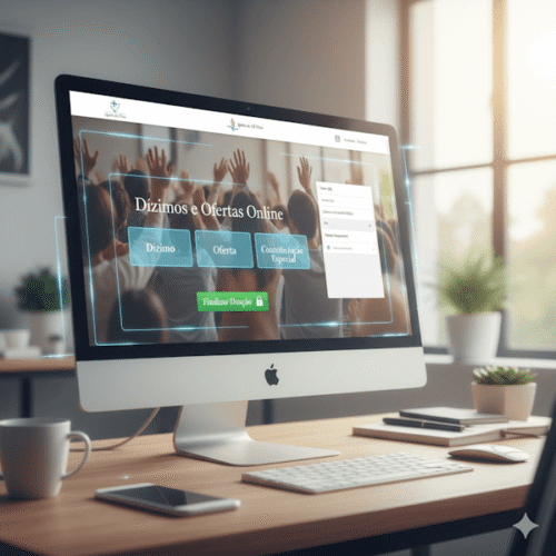Aceitar Dízimos e Ofertas Online de Forma Segura e Prática