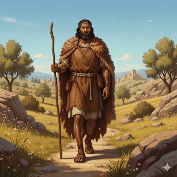 Ilustração de Jarede, filho de Malalel