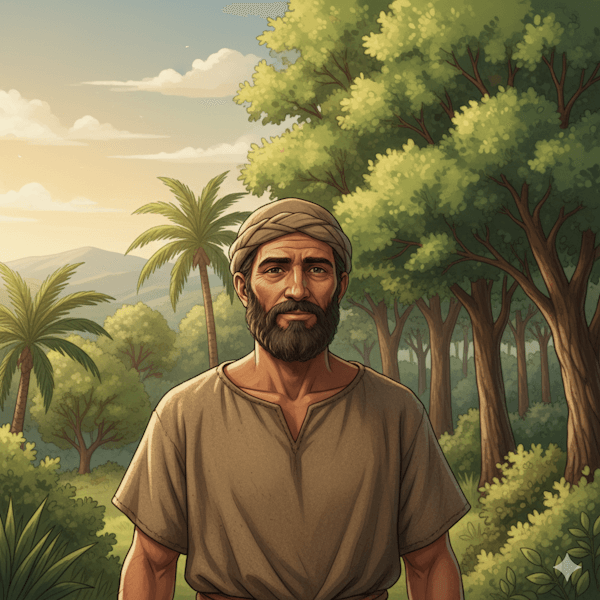 Ilustração de Madai, filho de Jafé