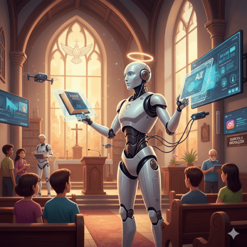 Inteligência Artificial na Igreja: Como aproveitar pro Reino