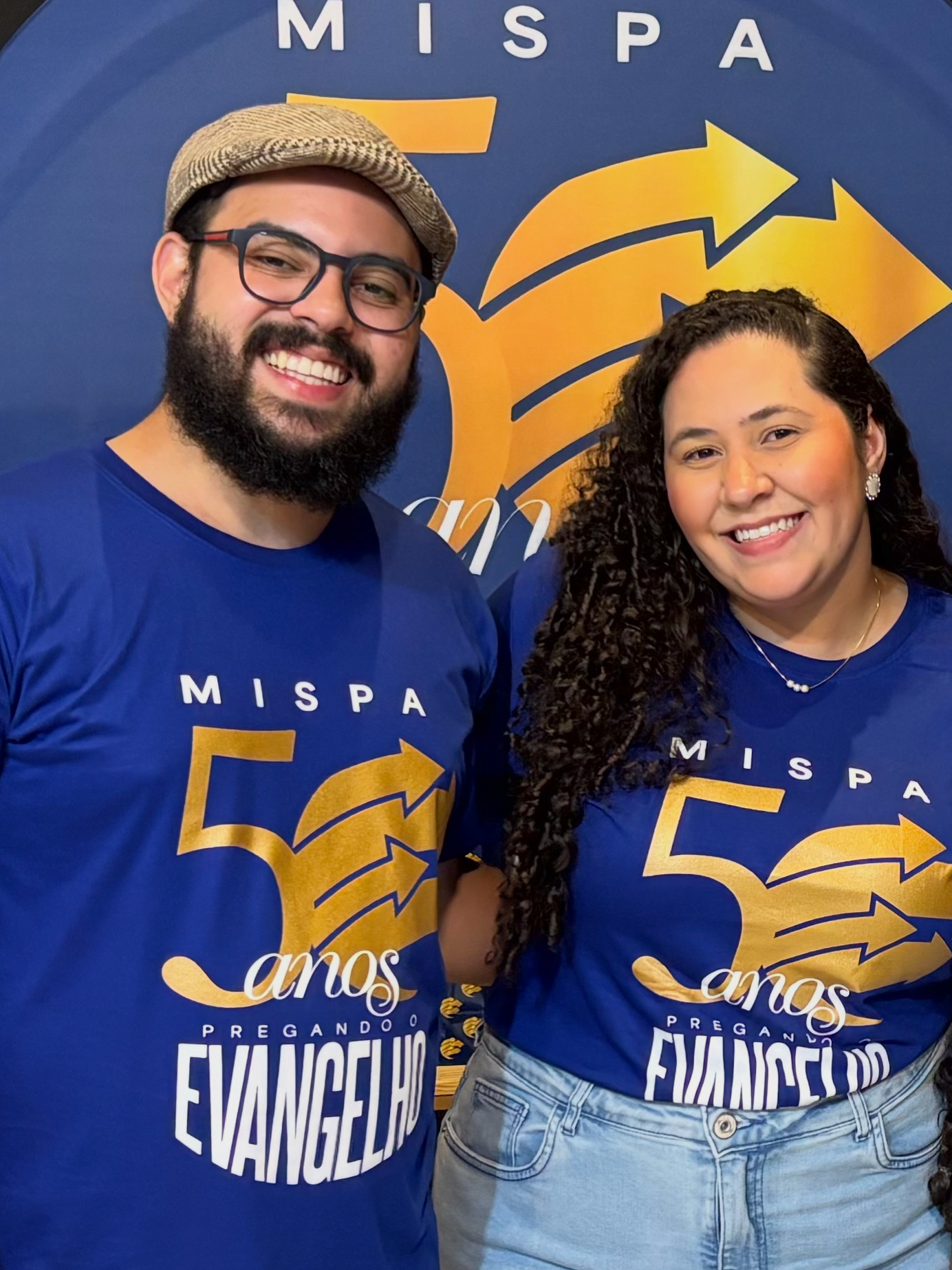 Foto do Pr Diego e Missionário Karina