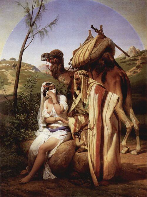 Judá e Tamar, de Horace Vernet