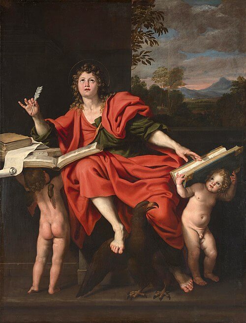 João o Evangelista, por Domenichino (1621-29)