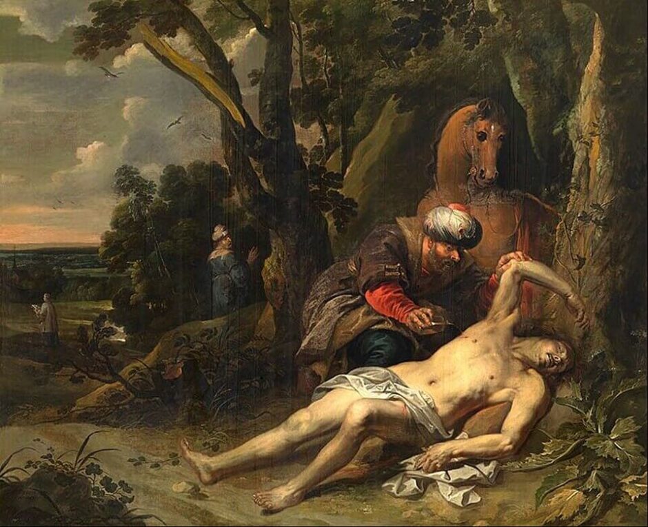 O bom samaritano, por Balthasar van Cortbemde
