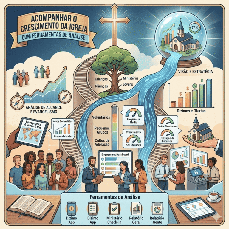 Acompanhar o Crescimento da Igreja com Ferramentas de Análise