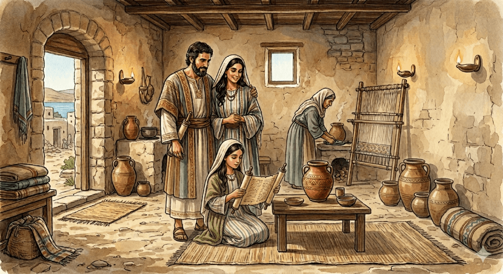 Ilustração da família de Jairo