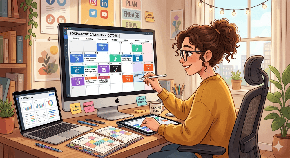 Como Criar um Calendário de Conteúdo? (Redes sociais e blog)