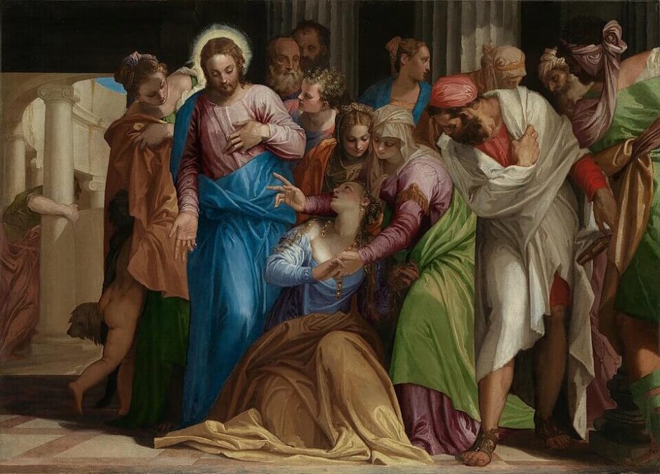 A conversão de Maria Madalena (c. 1548) de Paolo Veronese
