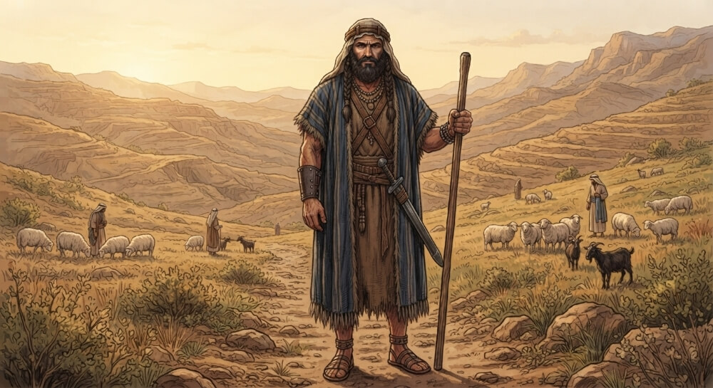 Ilustração de Simeão filho de Jacó